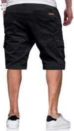 JMIERR Mens Casual Cotton Twill Cargo - Image 4