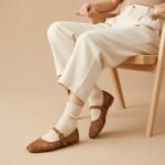 CUSHIONAIRE Weston Hand Woven Mary Jane Flats - Image 2