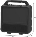 Portable Entertainment System with 15.6" 1080p Display & 60W Speakers - Image 3
