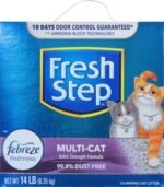 Cat Litter, Multi-Cat Odor Control, 14 lbs (Pack of 2) from Fresh Step - Image 2