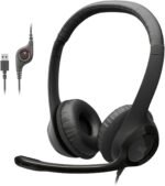 Stereo Headphones with Noise Cancelling Microphone from Logitech