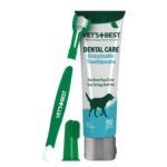 Dog Toothpaste & Dog Toothbrush, Dental Kit, Plaque Remover for Teeth