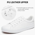 Womens White Tennis Shoes from SERNIAL | Casual Walking Shoes for Women - Image 3