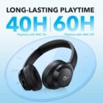 Hybrid Active Noise Cancelling Headphones, Wireless Over-Ear Bluetooth from Soundcore by Anker - Image 2