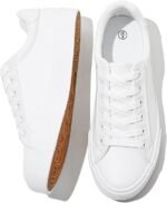 Womens White Tennis Shoes from SERNIAL | Casual Walking Shoes for Women