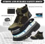 Waterproof Steel Toe Boots For Men Safety Work Boots from KELODON - Image 2