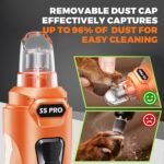 Whisper Quiet Dog Nail Grinder with 4 LED Lights - Image 3