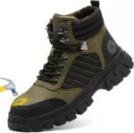 Waterproof Steel Toe Boots For Men Safety Work Boots from KELODON