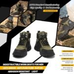 Waterproof Steel Toe Boots For Men Safety Work Boots from KELODON - Image 4