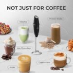 Electric Whisk & Milk Frother for Lattes, Matcha, and Protein Shakes from zulay - Image 3