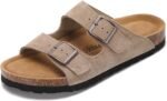 100% Genuine Leather Flat Sandals For Women 2026