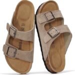 100% Genuine Leather Flat Sandals For Women 2026 - Image 4